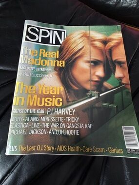 SPIN Magazine - The Real Madonna 🖤 January 1996 90s Madonna